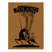 Vintage Polish Winged Hussar postcards