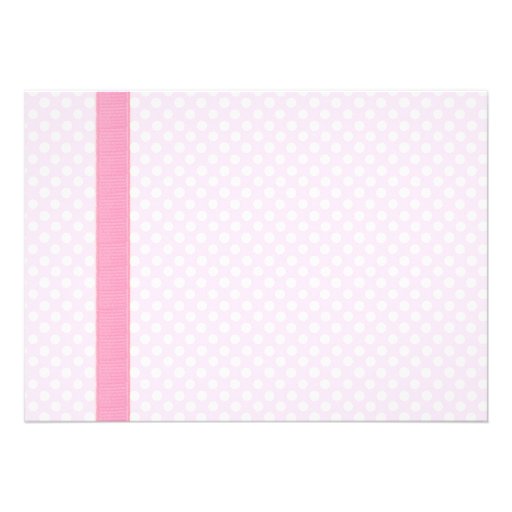 Vintage Polka Dot Wedding Invitations