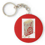 Vintage Pop Corn Ad Key Chain keychains