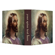 Vintage Portrait of Jesus Christ by George Hinke binder