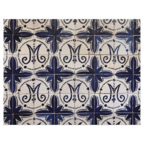 Vintage portuguese azulejo personalized flyer