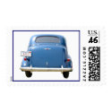 Vintage Postage Stamp ~ Blue Chevy by ZazzleCelebrations Vintage Postage Stamp ~ Blue Chevy