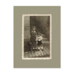 Vintage Postcard - Boy and Girl