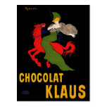 Vintage Postcard: Cappiello - Chocolat Klaus