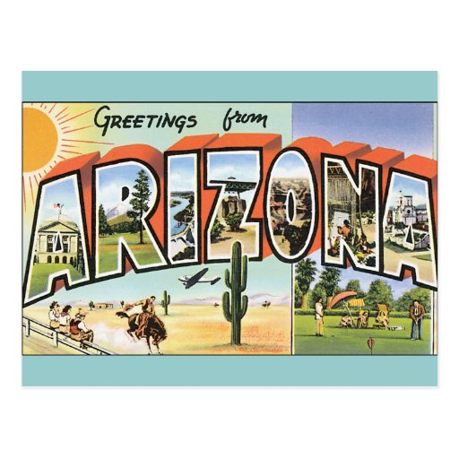 Vintage Postcards Arizona