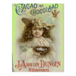 VINTAGE POSTCARDS - CHOCOLATE ADVERTISEMENT - MAIL