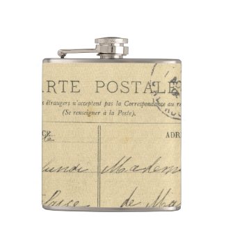 vintage postcards water flasks