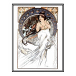 Vintage Poster Alphonse Mucha Ad