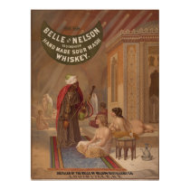 Vintage Poster - Belle of Nelson sour mash whiskey posters by TheTimeCapsule Vintage Poster - Belle of Nelson sour mash whiskey posters