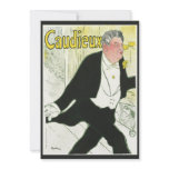 Vintage Poster, Caudieux by Toulouse Lautrec Invitations