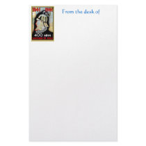 Vintage Poster Celebrating Chile Personalized Stationery