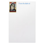 Vintage Poster Celebrating Chile Personalized Stationery