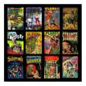 Vintage Poster Comic Book Covers Collage posters by Zazzle_Vintage Vintage Poster Comic Book Covers Collage posters