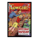 Vintage Poster Comic Book Covers Cowgirl posters by Zazzle_Vintage Vintage Poster Comic Book Covers Cowgirl posters