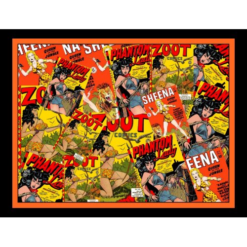 Vintage Poster Comic Book Zoot Phantom Combo print