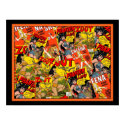 Vintage Poster Comic Book Zoot Phantom Combo posters by Zazzle_Vintage Vintage Poster Comic Book Zoot Phantom Combo posters