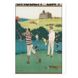Vintage poster for Cruden Bay Postcard