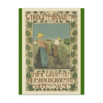 Vintage Poster Postcards - Gardners by golden_oldies Vintage Poster Postcards - Gardners