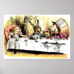 VINTAGE POSTERS - ALICE AT THE TEA PARTY - BEST