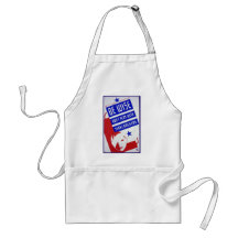 Vintage Posters - Don't Play With Firecrackers Apron
