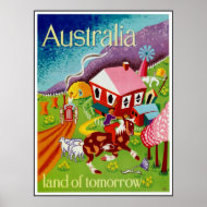 Vintage Posters Travel Historical Art Australia