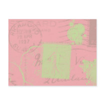 Vintage Postmarks IV Postcards