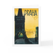 Vintage Prague (Praha) Poster cards by vintagetreasurechest Vintage Prague (Praha) Poster cards