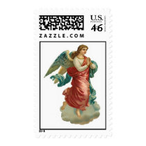 VINTAGE PRAYING ANGEL postage