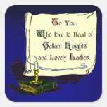Vintage Presentation Bookplate Sticker