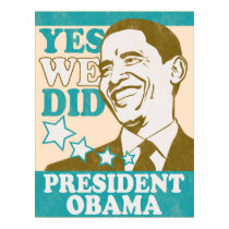 Vintage President Obama Poster posters