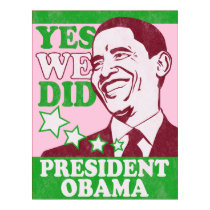 Vintage President Obama Poster posters