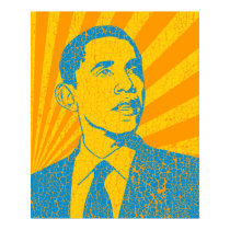 Vintage President Obama Poster posters