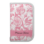 Vintage Pretty in Pink Roses Folio Planners