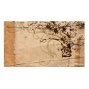 Vintage Profile Card business cards by coconutpie Vintage Profile Card business cards