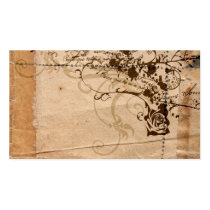 Vintage Profile Card business cards