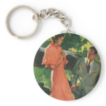 Vintage Proposal; Will You Marry Me? Key Chain