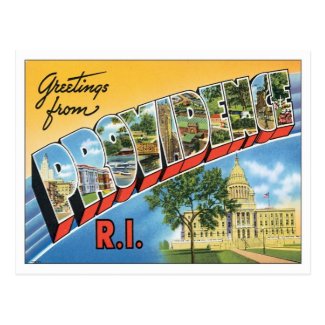 Vintage Providence Rhode Island Postcards