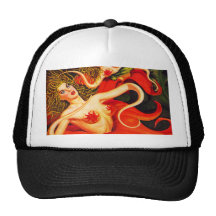 VINTAGE PULP ILLUSTRATION Trucker Hat