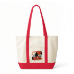 Vintage Puppy Book bag - Valentine's Gift by kidsonly