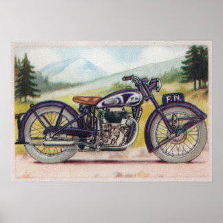 Vintage Motorcycle Print 61