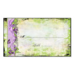 Vintage Purple Lavender Sweet Peas Place Cards Business Cards