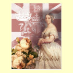 Vintage Queen Victoria London postcards