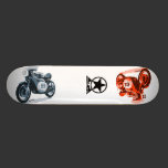 Vintage Racing Motorcycle Skateboard skateboards