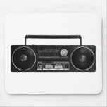 Vintage Radio Design Mouse Mat