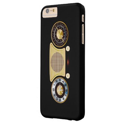 Vintage Radio Receiver Barely There iPhone 6 Plus Case