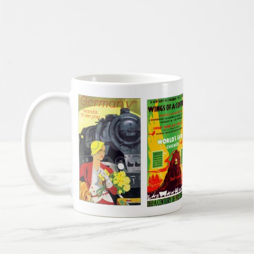 Vintage Rail Travel Mug Zazzle