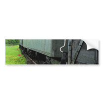Vintage Railcars Bumper Sticker bumper stickers by nedell Vintage Railcars Bumper Sticker bumper stickers