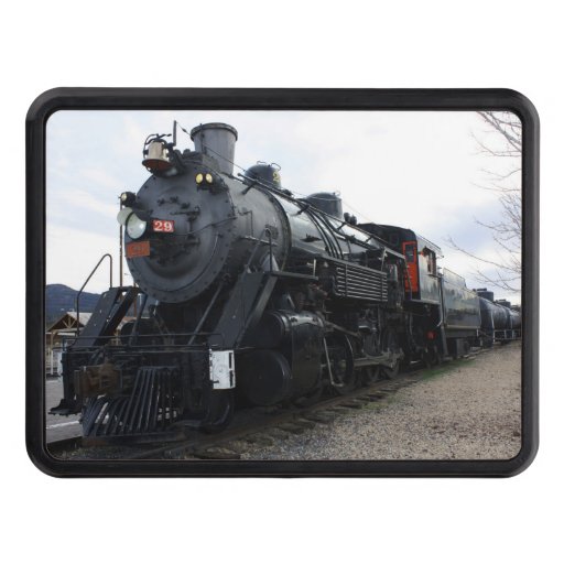 Vintage Railroad Steam Train Tow Hitch Cover Zazzle