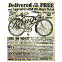 "Vintage Ranger Bicycle Ad" Men's T-Shirt by susanbergstrom444 "Vintage Ranger Bicycle Ad" Men's T-Shirt