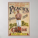 Vintage Reach's Baseball Guide, 1896 posters